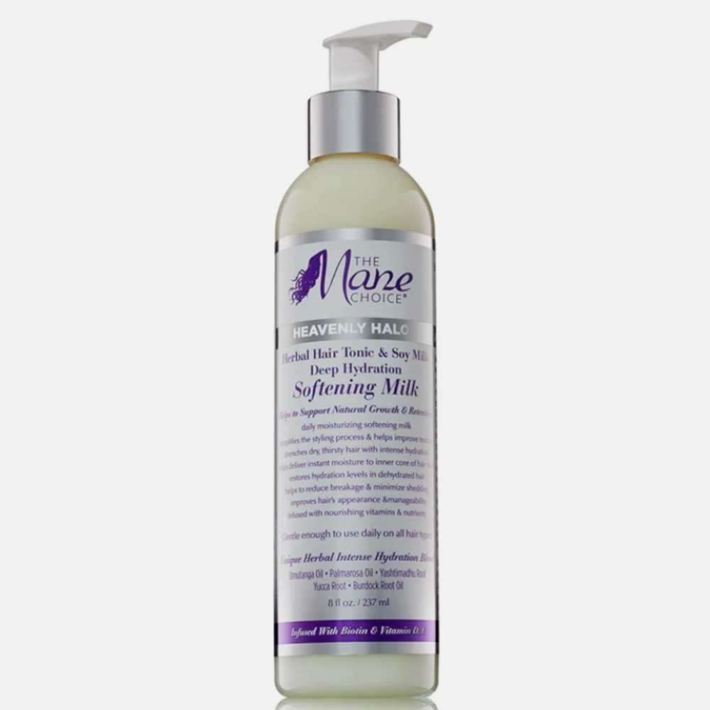 The Mane Choice Heavenly Halo Herbal Hair Tonic & Soy Milk Deep Softening Milk